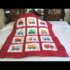 Truck Quilt Sharon