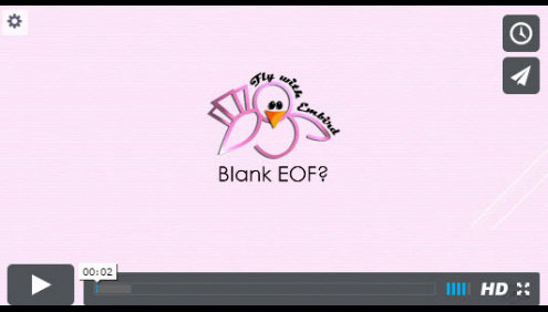 Blank EOF