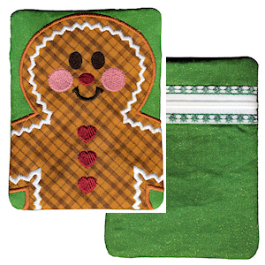 Gingerbread Gift Card Case