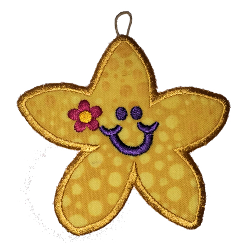 Sunflower Starfish Mobile
