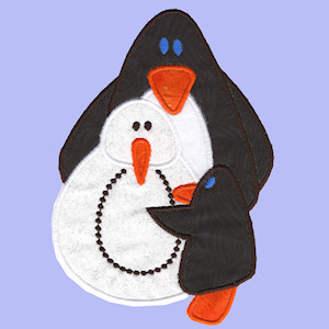 Penguins Snowman 4