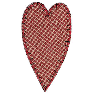Blanket Stitch Hearts